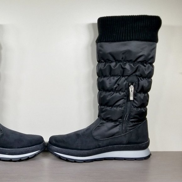 JOG DOG St. Anton Waterproof Winter Boot, Black, Womens Size 11 / 41 - Picture 8 of 13